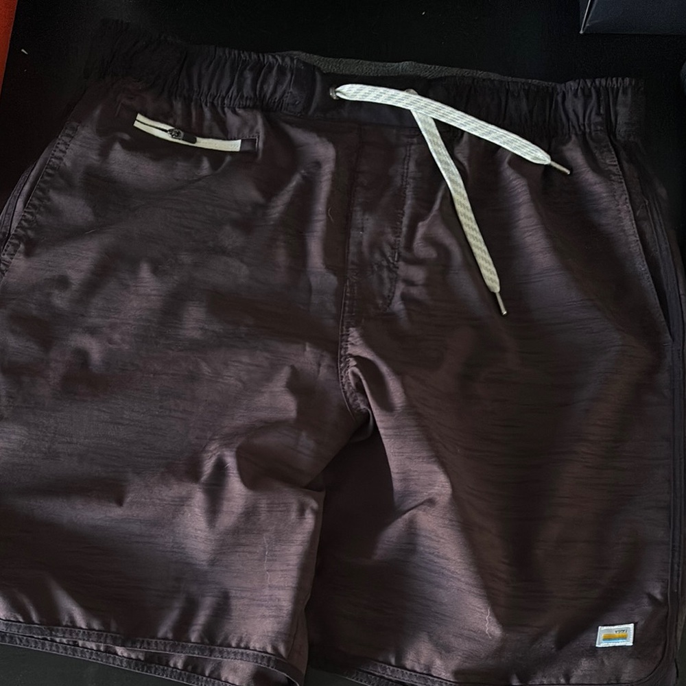 Men's Brown Shorts with Drawstring